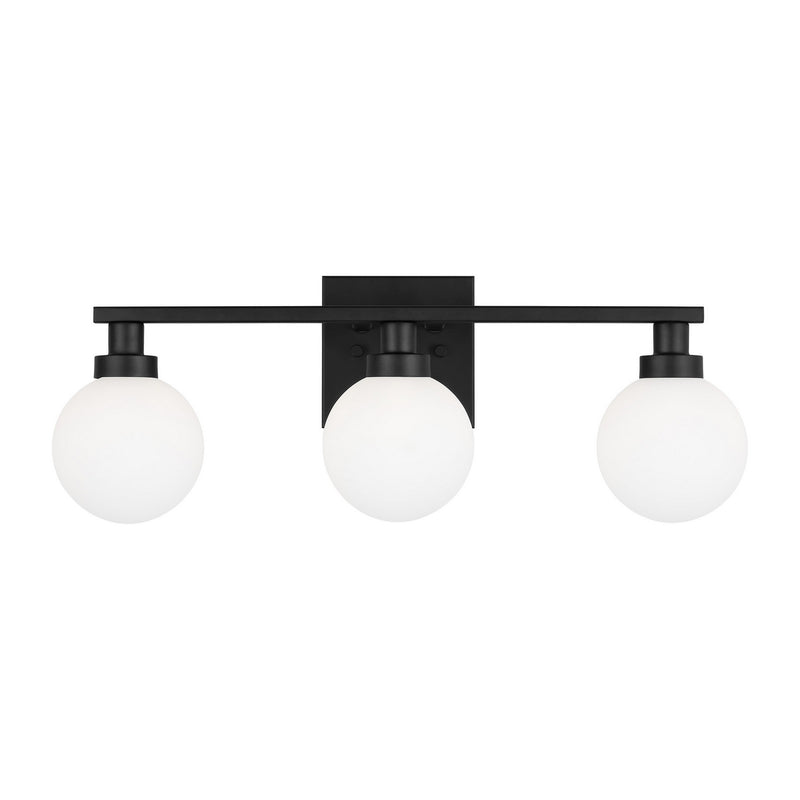 Visual Comfort Studio 4461603-112 Three Light Bath Vanity, Midnight Black