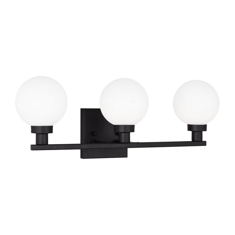 Visual Comfort Studio 4461603-112 Three Light Bath Vanity, Midnight Black