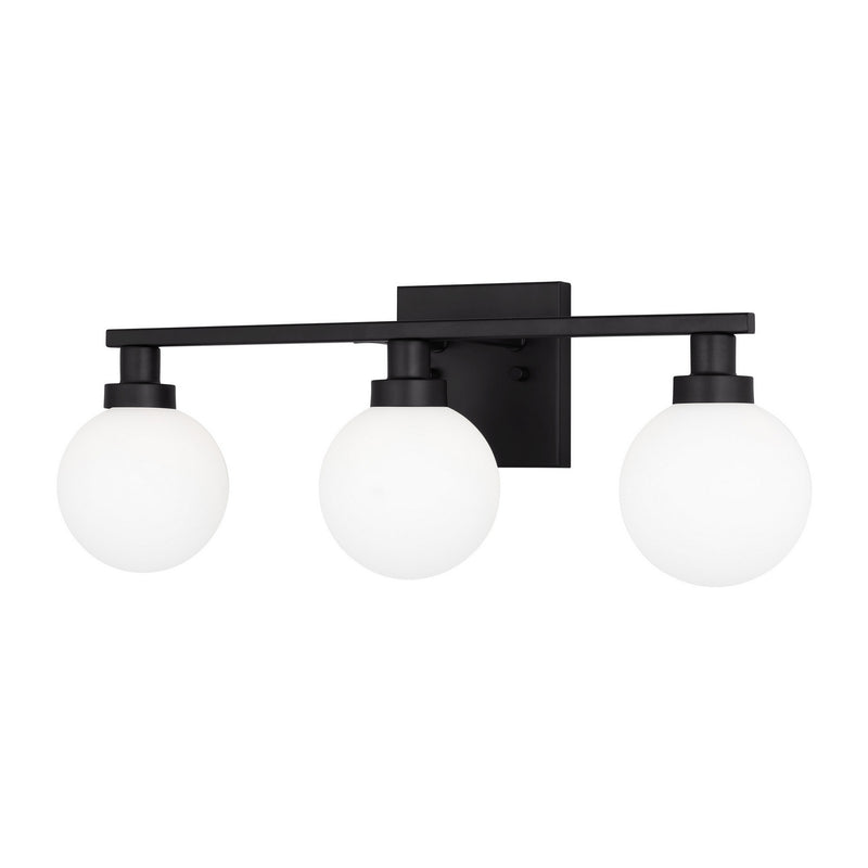 Visual Comfort Studio 4461603-112 Three Light Bath Vanity, Midnight Black