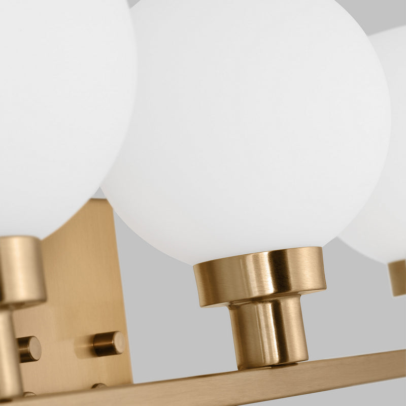 Visual Comfort Studio 4461603-848 Three Light Bath Vanity, Satin Brass