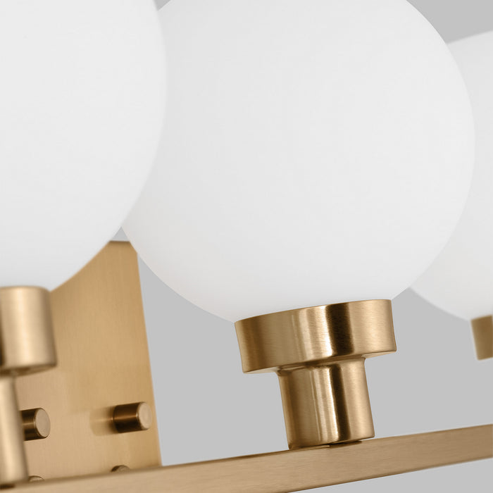 Visual Comfort Studio 4461603-848 Three Light Bath Vanity, Satin Brass