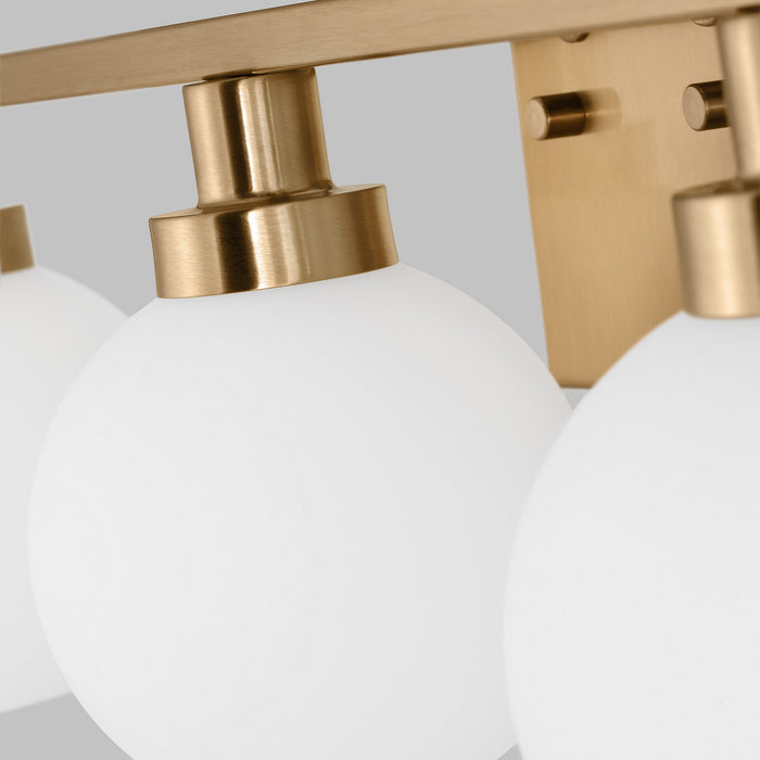 Visual Comfort Studio 4461603-848 Three Light Bath Vanity, Satin Brass