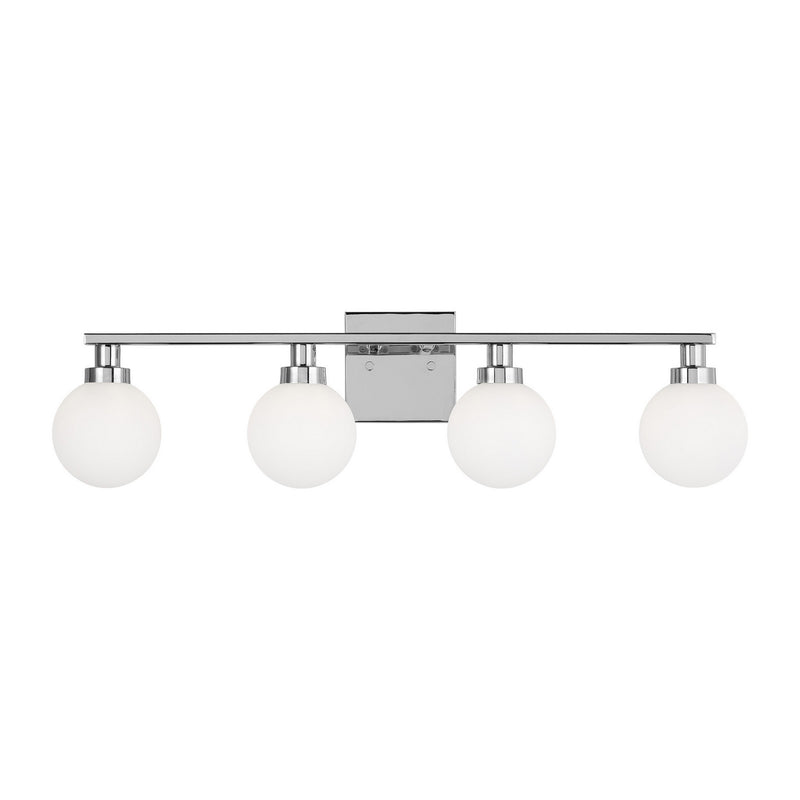 Visual Comfort Studio 4461604-05 Four Light Bath Vanity, Chrome