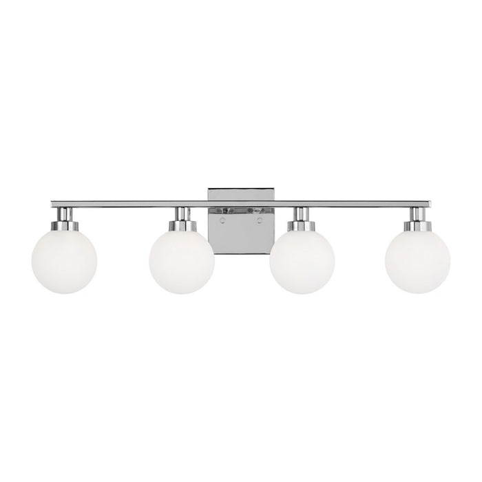 Visual Comfort Studio 4461604-05 Four Light Bath Vanity, Chrome