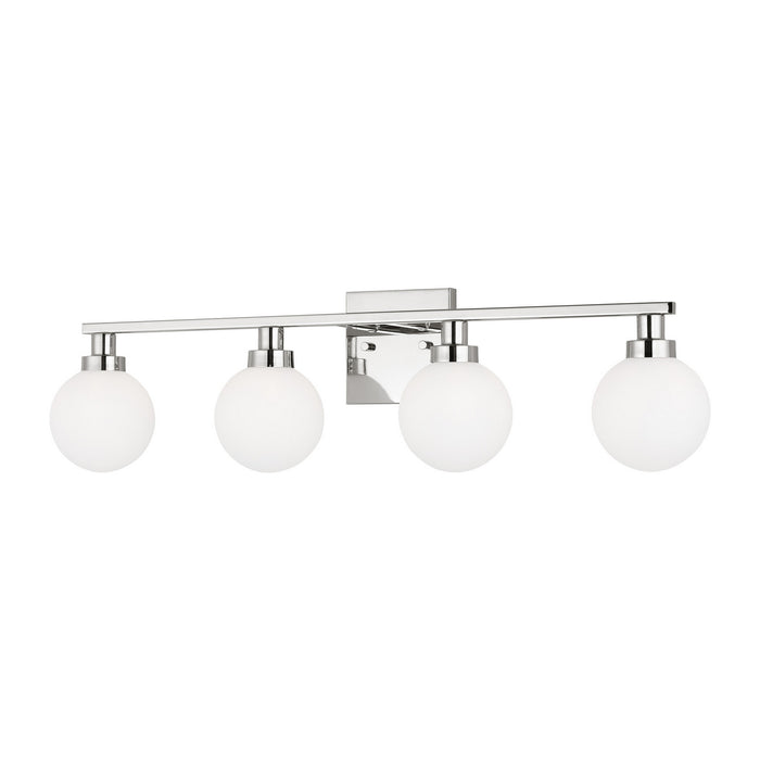 Visual Comfort Studio 4461604-05 Four Light Bath Vanity, Chrome