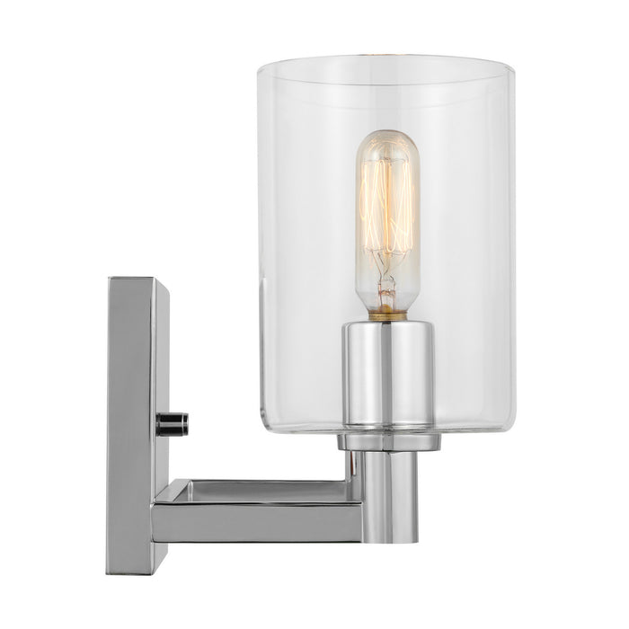 Visual Comfort Studio 4464202EN-05 LED Bath Wall Sconce, Chrome