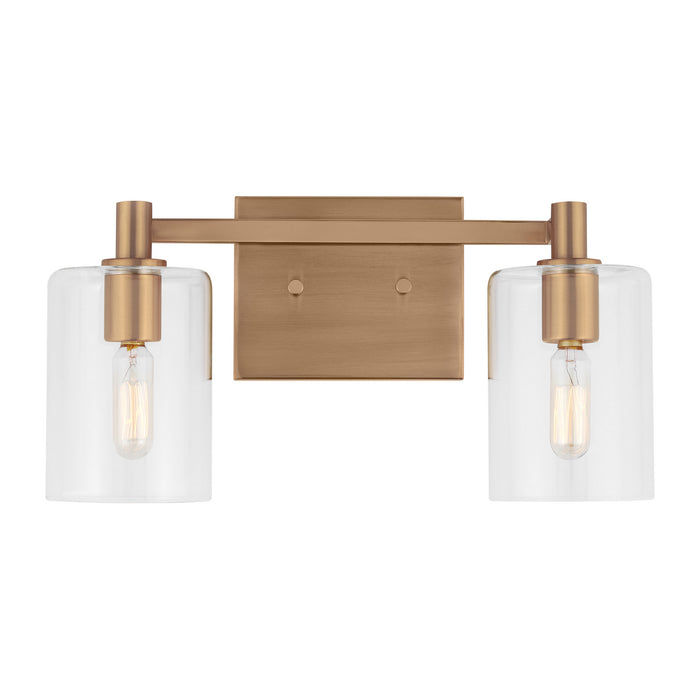 Visual Comfort Studio 4464202EN-848 LED Bath Wall Sconce, Satin Brass