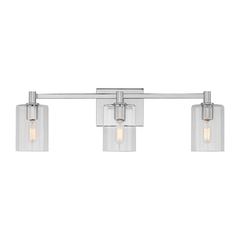 Visual Comfort Studio 4464203-05 Three Light Bath Vanity, Chrome
