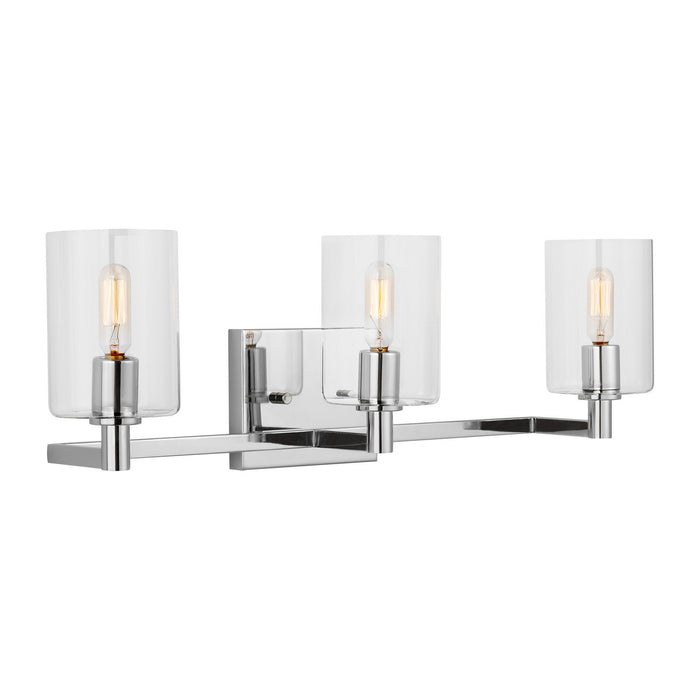 Visual Comfort Studio 4464203EN-05 LED Bath Wall Sconce, Chrome