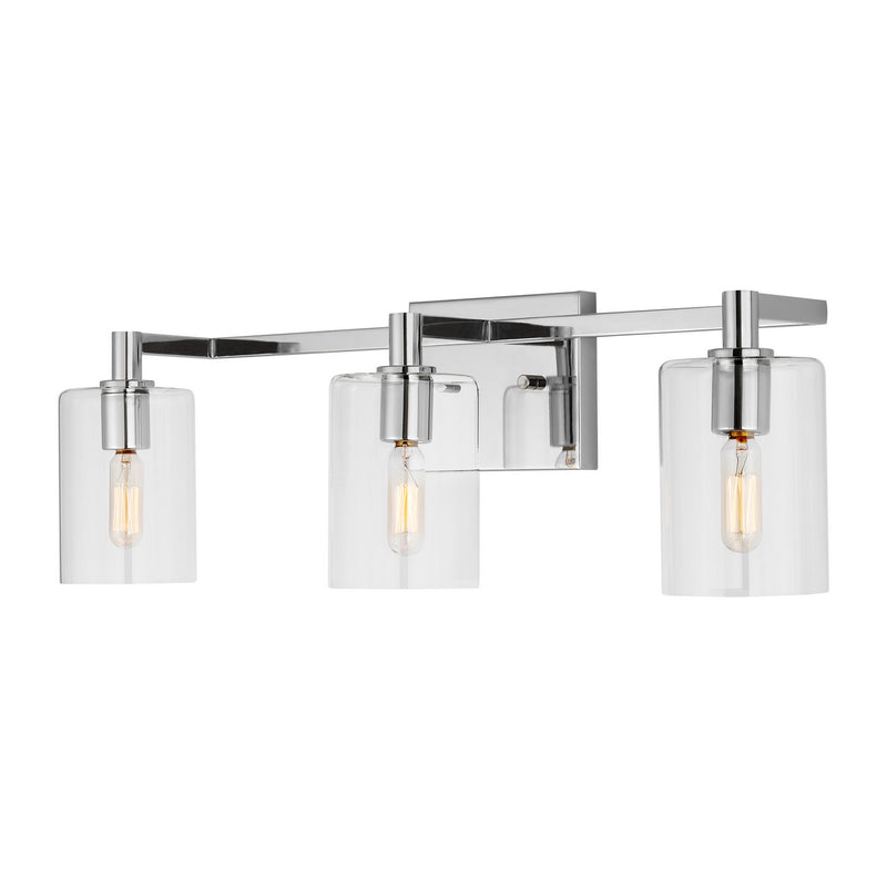 Visual Comfort Studio 4464203EN-05 LED Bath Wall Sconce, Chrome