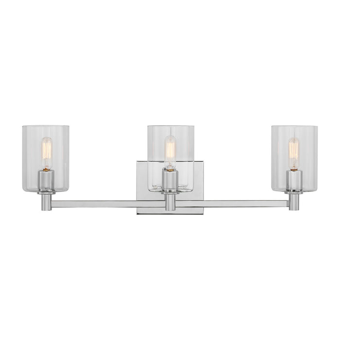 Visual Comfort Studio 4464203EN-05 LED Bath Wall Sconce, Chrome