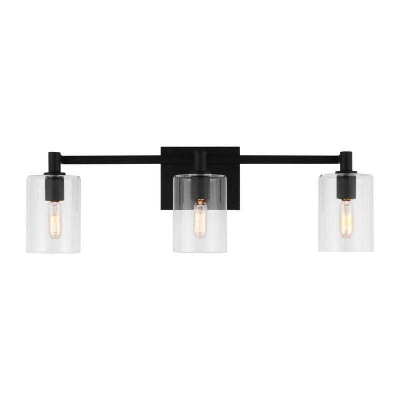 Visual Comfort Studio 4464203EN-112 LED Bath Wall Sconce, Midnight Black