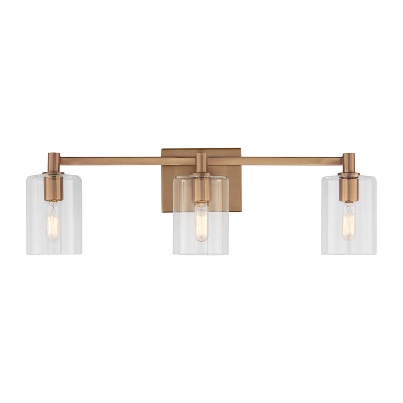 Visual Comfort Studio 4464203EN-848 LED Bath Wall Sconce, Satin Brass