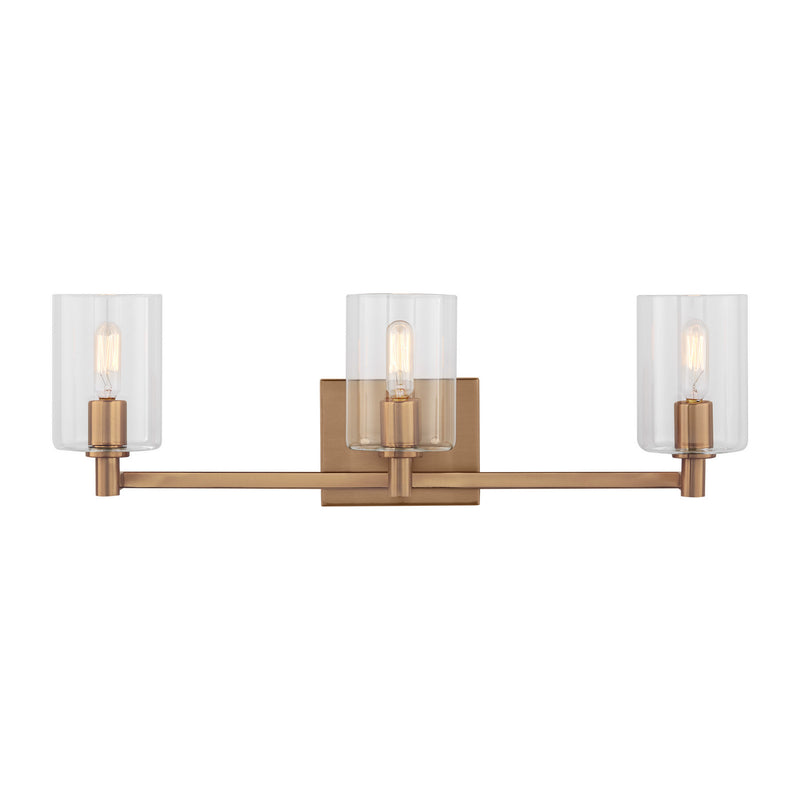 Visual Comfort Studio 4464203EN-848 LED Bath Wall Sconce, Satin Brass