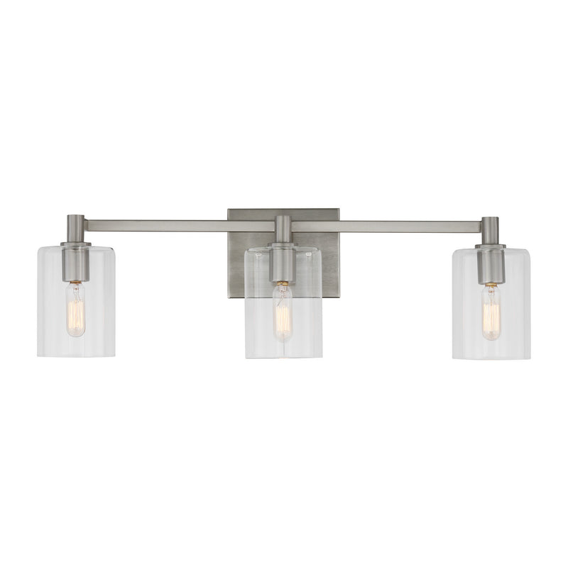 Visual Comfort Studio 4464203EN-962 LED Bath Wall Sconce, Brushed Nickel
