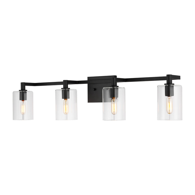 Visual Comfort Studio 4464204EN-112 LED Bath Wall Sconce, Midnight Black