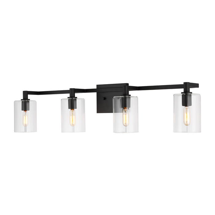 Visual Comfort Studio 4464204EN-112 LED Bath Wall Sconce, Midnight Black