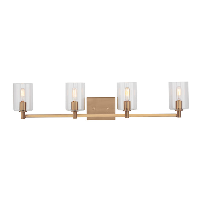Visual Comfort Studio 4464204EN-848 LED Bath Wall Sconce, Satin Brass