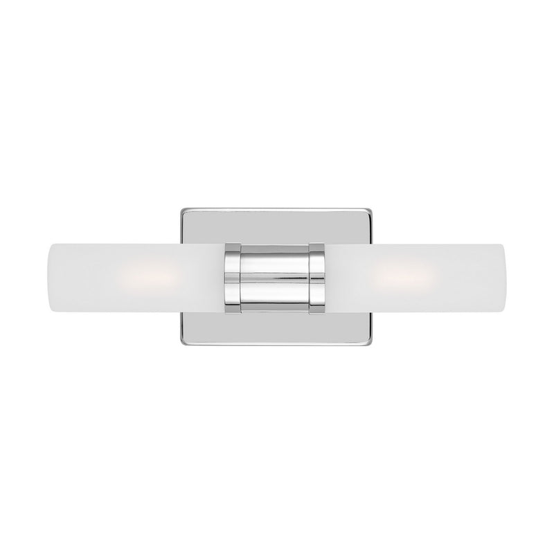 Visual Comfort Studio 4465002-05 Two Light Bath Vanity, Chrome
