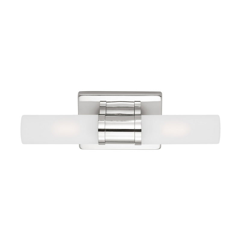 Visual Comfort Studio 4465002-05 Two Light Bath Vanity, Chrome