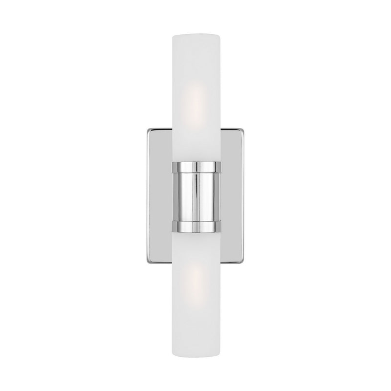 Visual Comfort Studio 4465002-05 Two Light Bath Vanity, Chrome