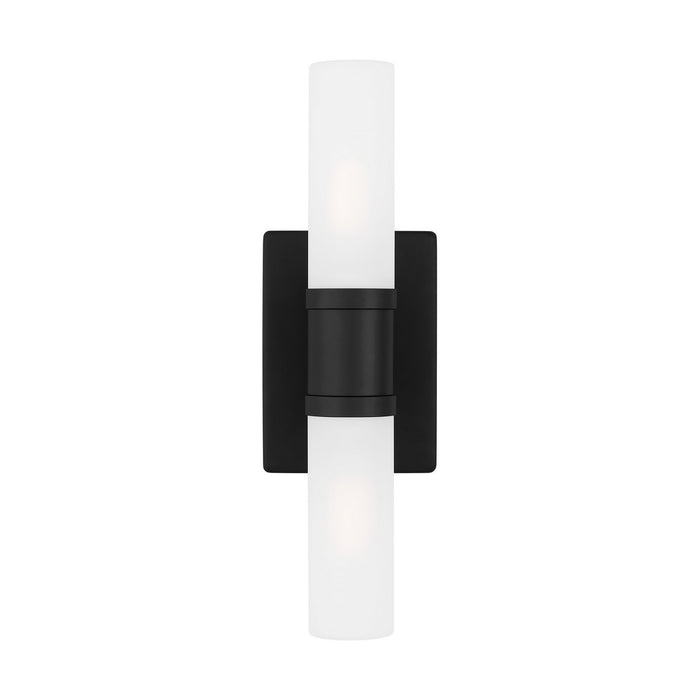 Visual Comfort Studio 4465002-112 Two Light Bath Vanity, Midnight Black