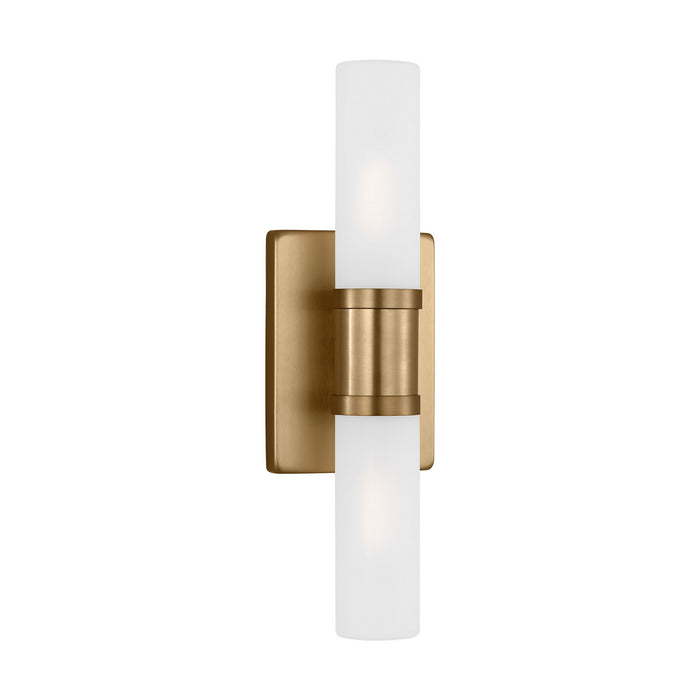 Visual Comfort Studio 4465002-848 Two Light Bath Vanity, Satin Brass
