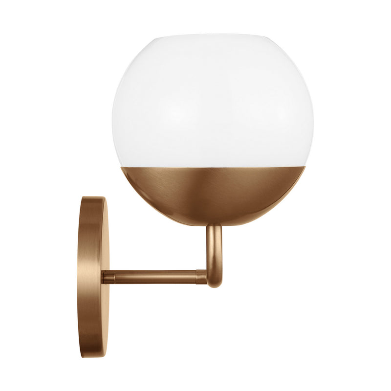 Visual Comfort Studio 4468102-848 Two Light Bath Vanity, Satin Brass