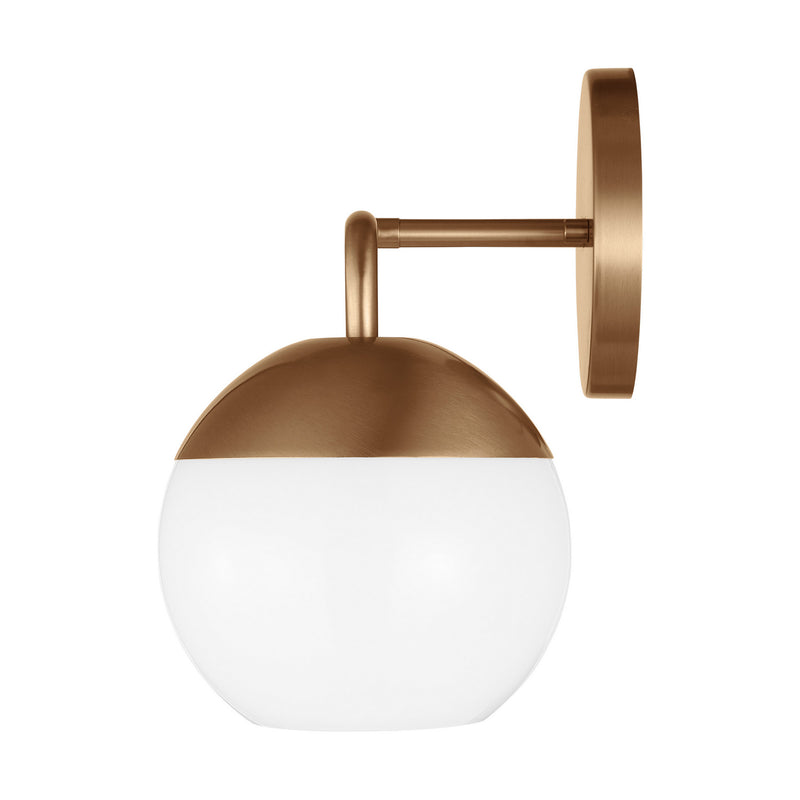 Visual Comfort Studio 4468102-848 Two Light Bath Vanity, Satin Brass