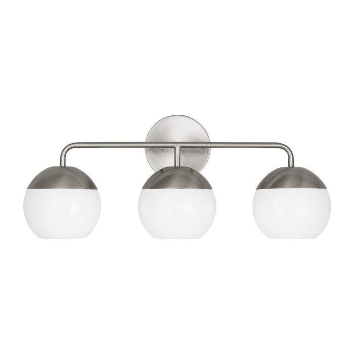 Visual Comfort Studio 4468103-962 Three Light Bath Vanity, Brushed Nickel