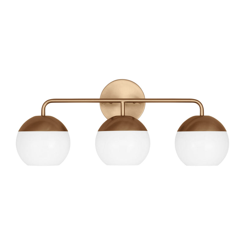 Visual Comfort Studio 4468103EN3-848 LED Bath Wall Sconce, Satin Brass