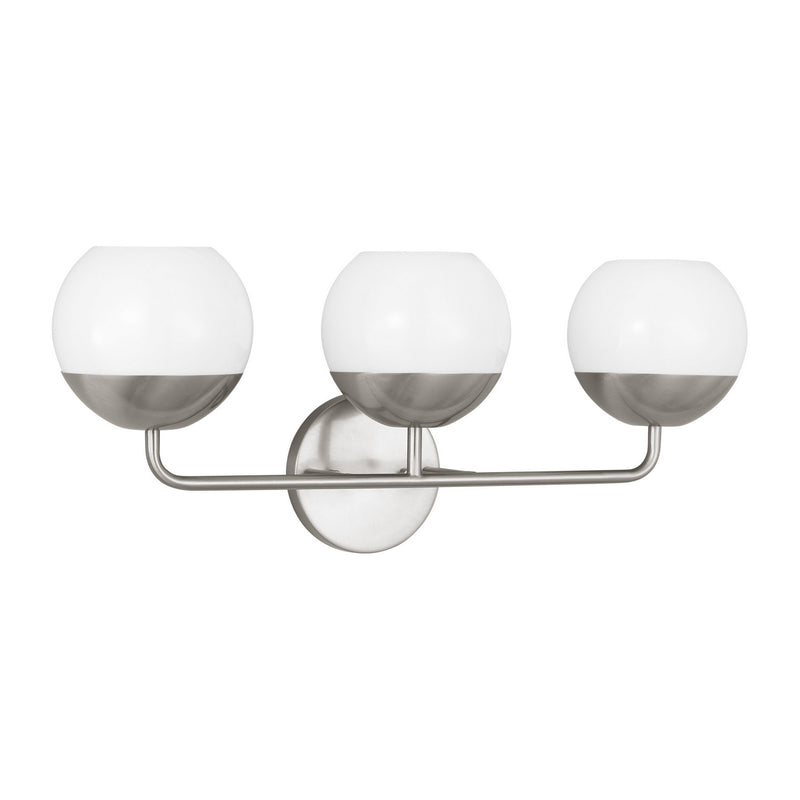 Visual Comfort Studio 4468103EN3-962 LED Bath Wall Sconce, Brushed Nickel