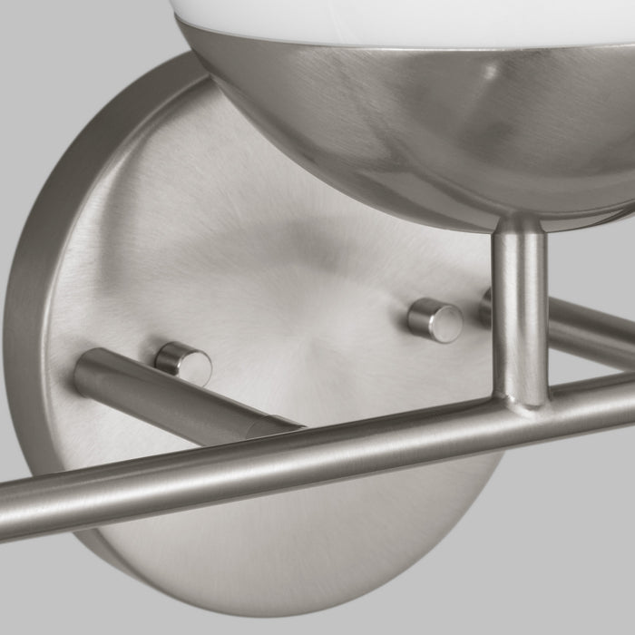 Visual Comfort Studio 4468104-962 Four Light Bath Vanity, Brushed Nickel