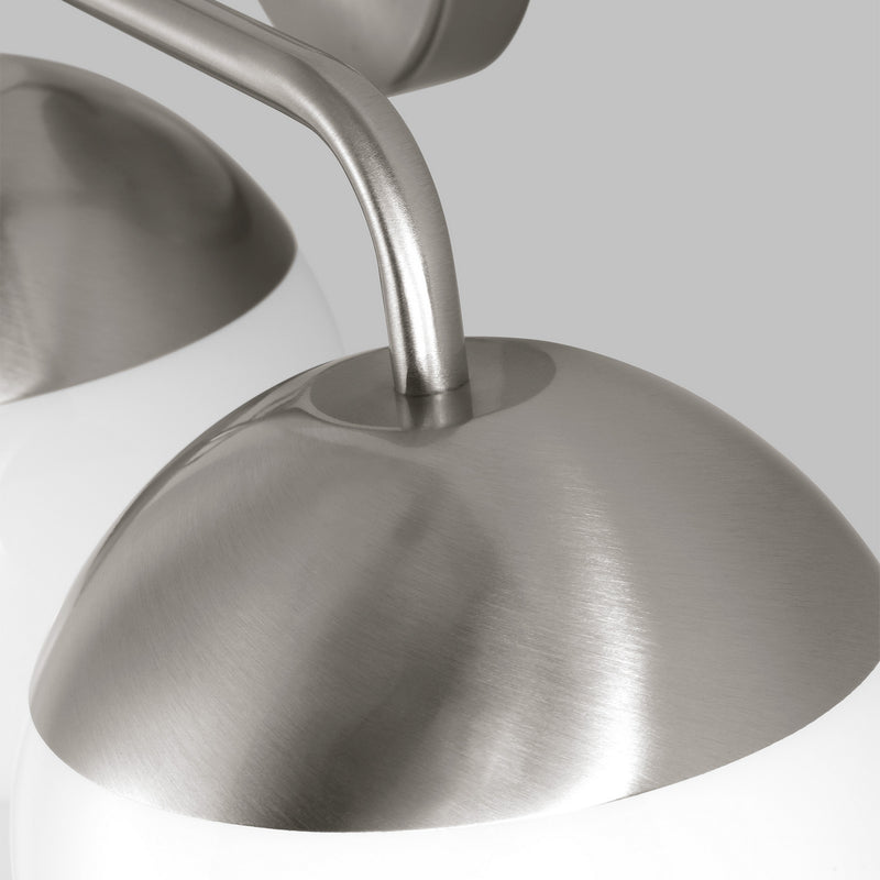 Visual Comfort Studio 4468104-962 Four Light Bath Vanity, Brushed Nickel
