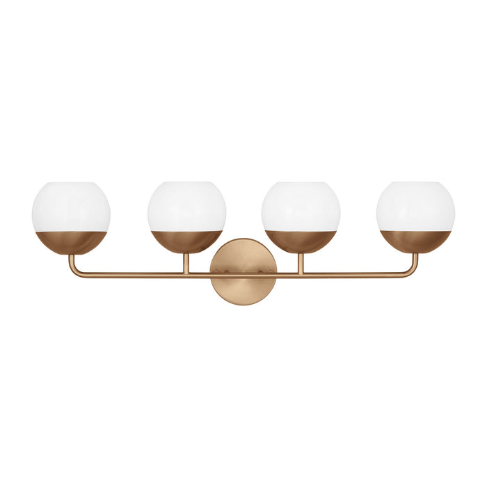 Visual Comfort Studio 4468104EN3-848 LED Bath Wall Sconce, Satin Brass