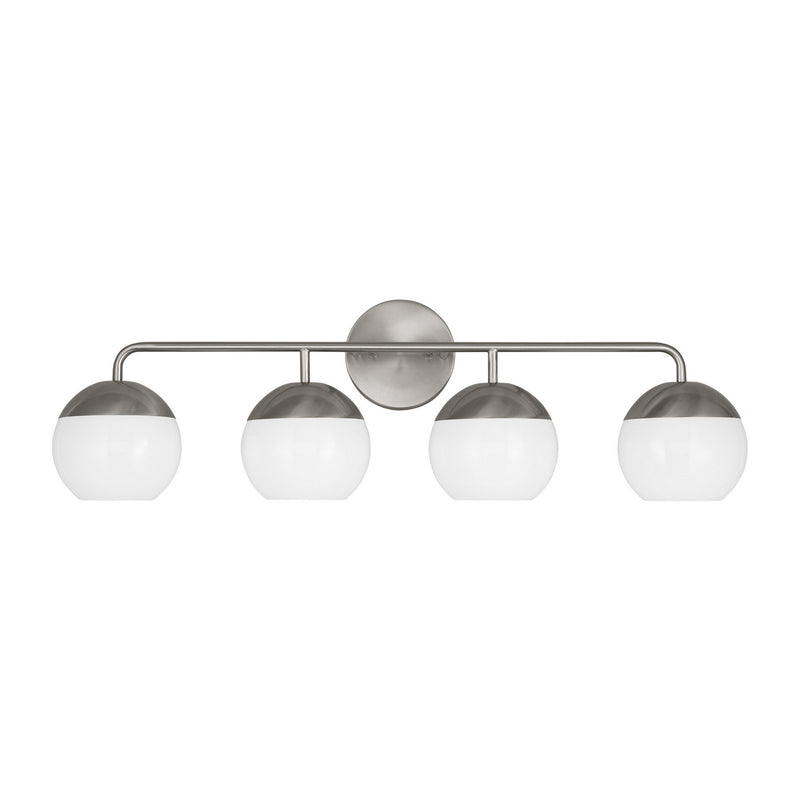Visual Comfort Studio 4468104EN3-962 LED Bath Wall Sconce, Brushed Nickel