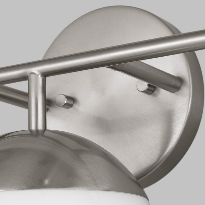 Visual Comfort Studio 4468104EN3-962 LED Bath Wall Sconce, Brushed Nickel