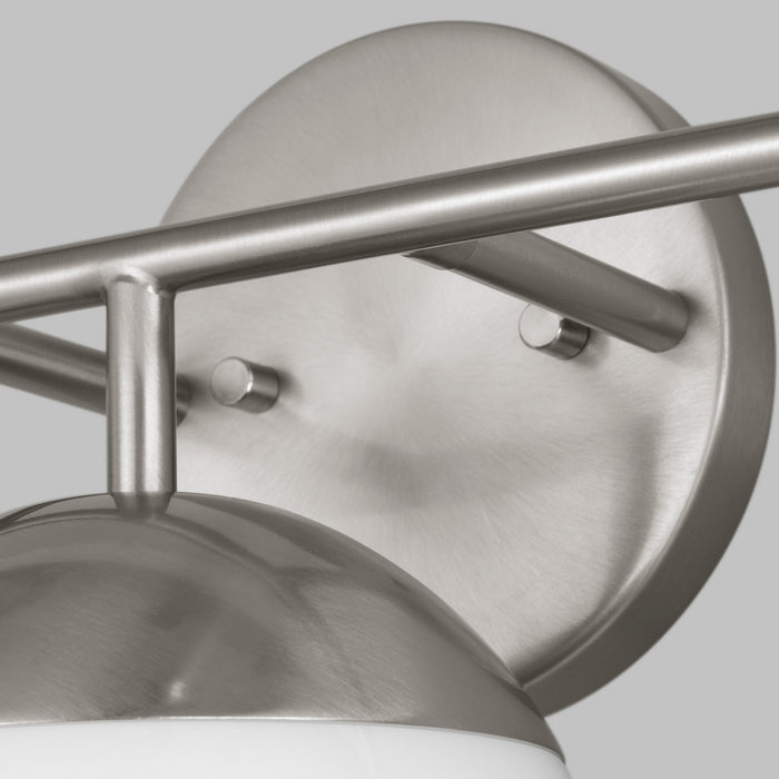 Visual Comfort Studio 4468104EN3-962 LED Bath Wall Sconce, Brushed Nickel