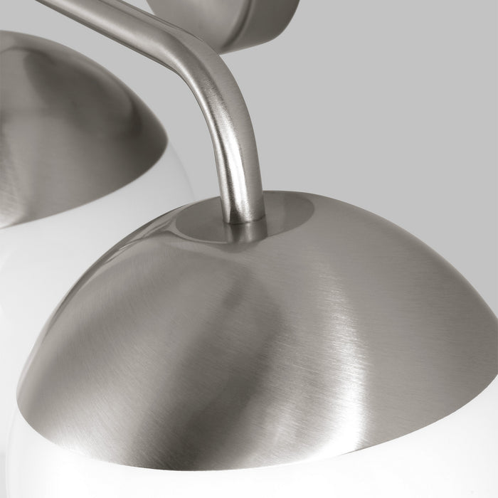 Visual Comfort Studio 4468104EN3-962 LED Bath Wall Sconce, Brushed Nickel