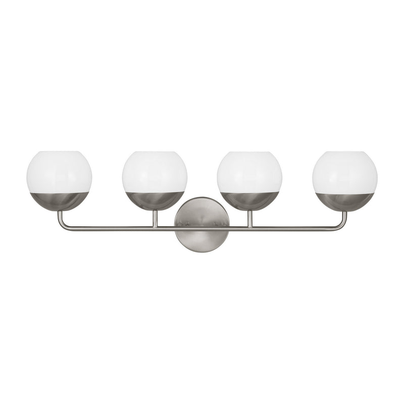 Visual Comfort Studio 4468104EN3-962 LED Bath Wall Sconce, Brushed Nickel