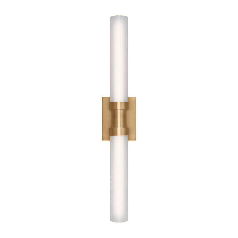 Visual Comfort Studio 4504093S-848 LED Bath Wall Sconce, Satin Brass