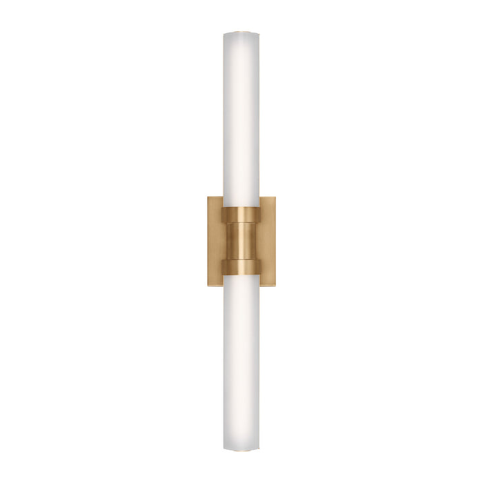 Visual Comfort Studio 4504093S-848 LED Bath Wall Sconce, Satin Brass