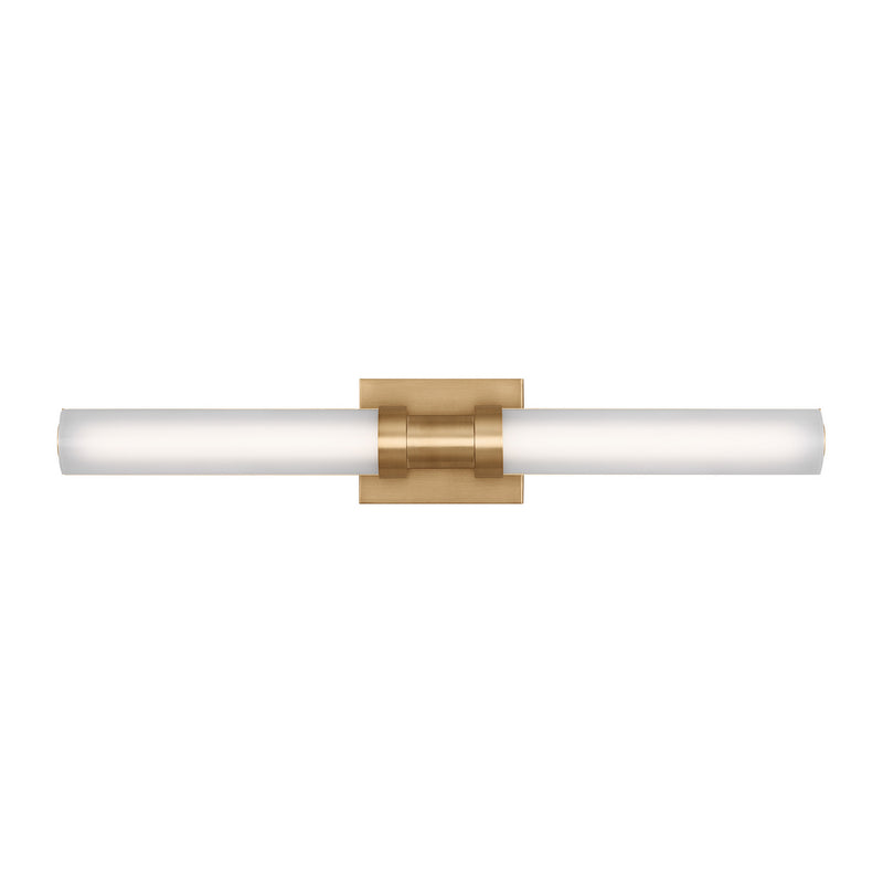Visual Comfort Studio 4504093S-848 LED Bath Wall Sconce, Satin Brass