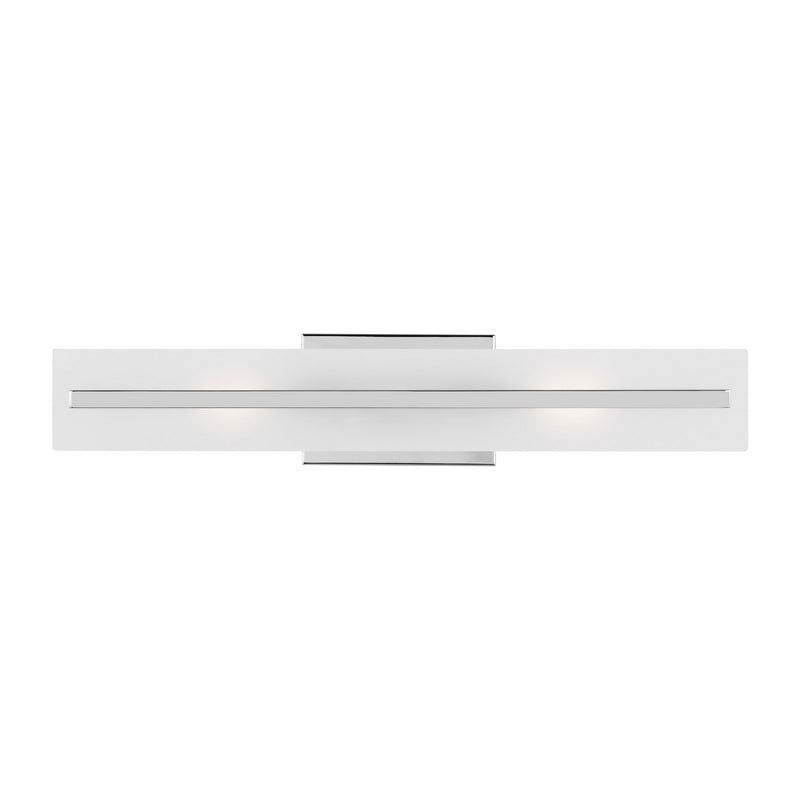 Visual Comfort Studio 4554302-05 Two Light Bath Vanity, Chrome