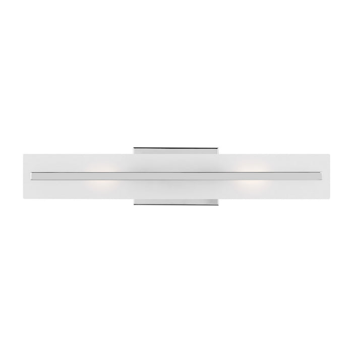 Visual Comfort Studio 4554302-05 Two Light Bath Vanity, Chrome