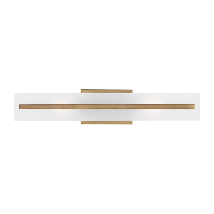Visual Comfort Studio 4554302EN3-848 LED Bath Wall Sconce, Satin Brass