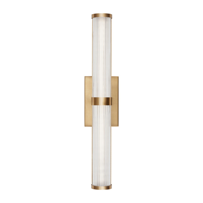 Visual Comfort Studio 4559293S-848 LED Bath Wall Sconce, Satin Brass