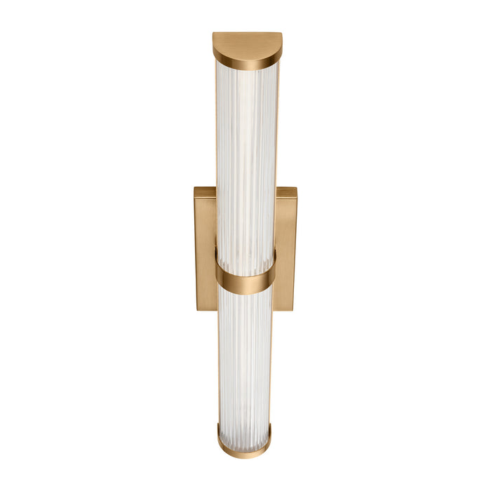 Visual Comfort Studio 4559293S-848 LED Bath Wall Sconce, Satin Brass