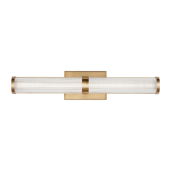 Visual Comfort Studio 4559293S-848 LED Bath Wall Sconce, Satin Brass