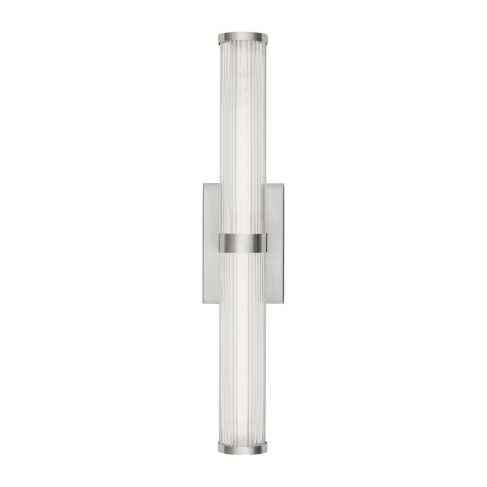 Visual Comfort Studio 4559293S-962 LED Bath Wall Sconce, Brushed Nickel